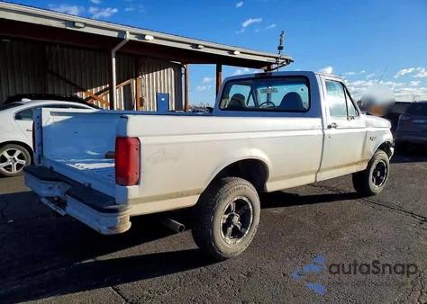 1995 Ford F150 из США, поврежденный, VIN 1FTEF14N0SLB85443